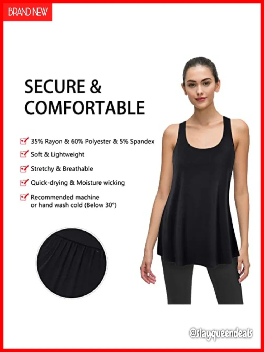 N/A lightweight racerback